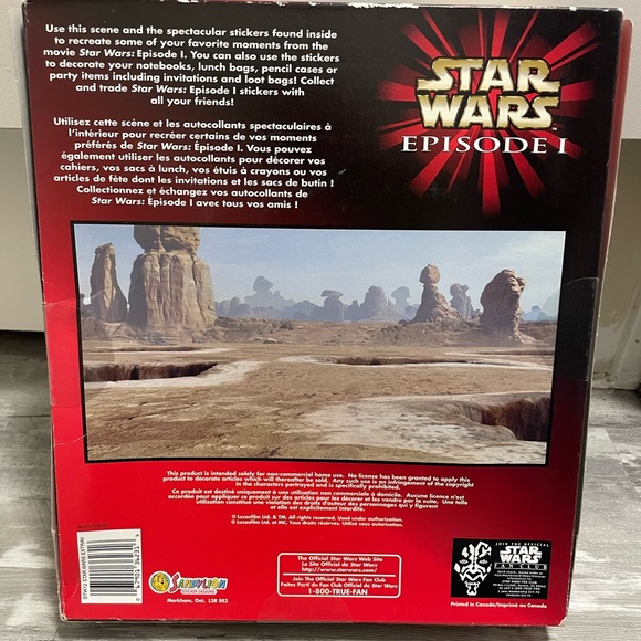 Vintage Star Wars Sticker Set - Picture 2 of 4